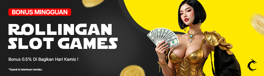 BONUS ROLLINGAN SLOT UP TO 0.5%